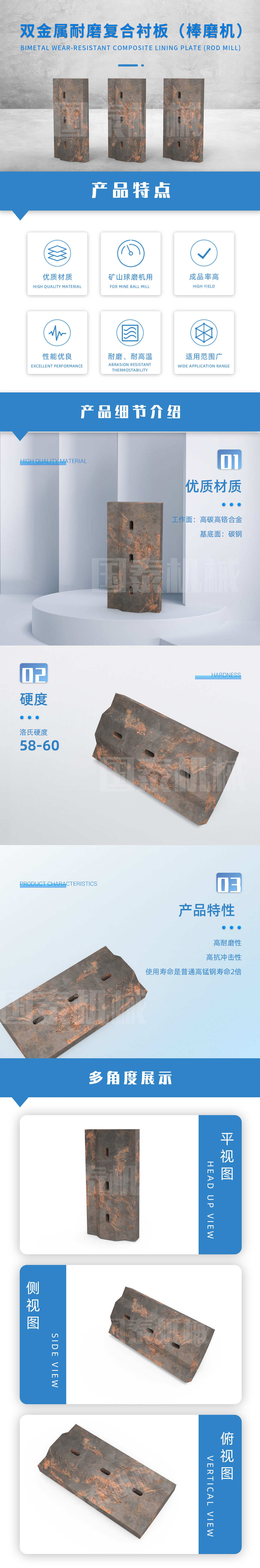 双金属耐磨复合衬板（棒磨机).jpg