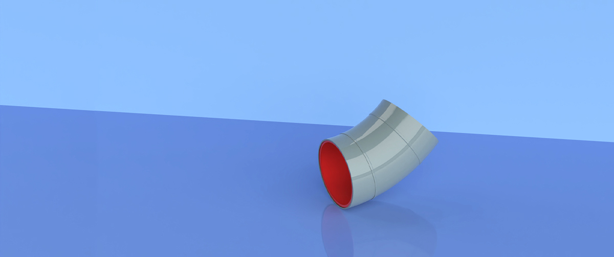 复合双金属耐磨弯头